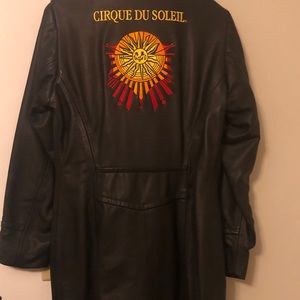 Cirque du Soleil Leather Jacket